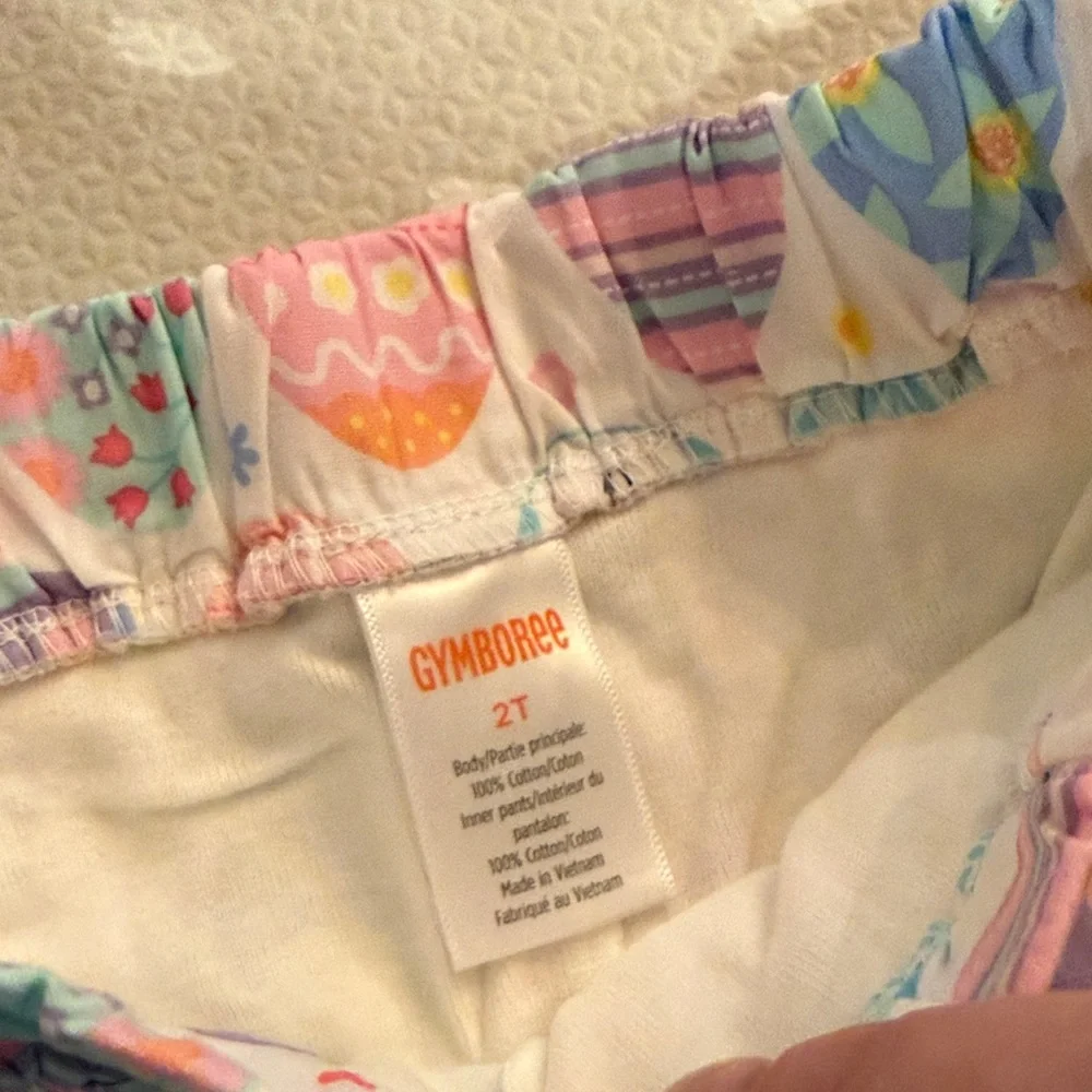 NWT‎ Gymboree Pastel Easter Egg Bunny Skirt 2T